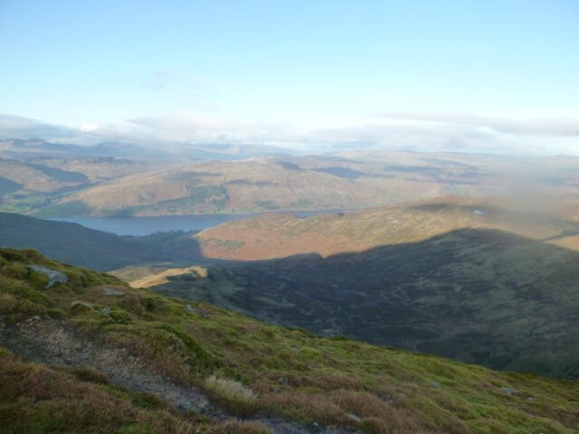Loch earn from ben Vorlich